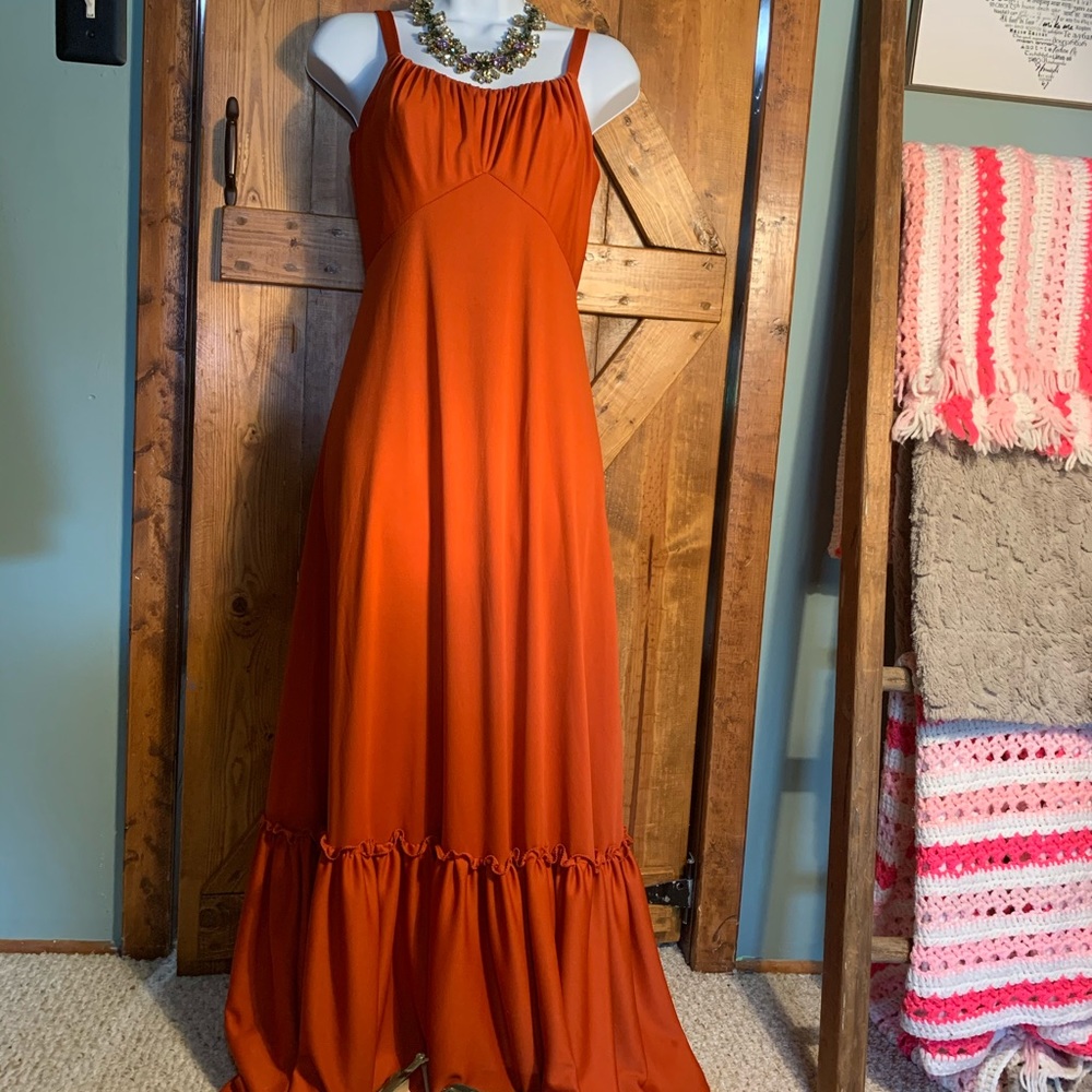 Vintage Sylvia Ann maxi dress